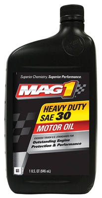 30W Engine Oil, Heavy Duty, 1-Qt