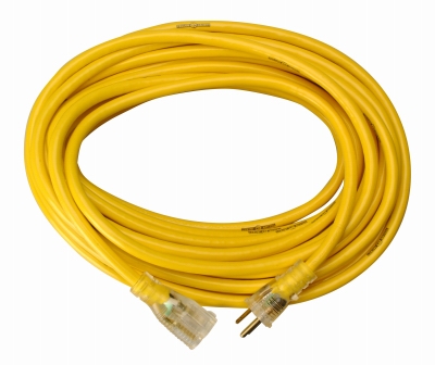 Yellow Jacket 50-Ft. 15A 12 Gauge Extension Cord
