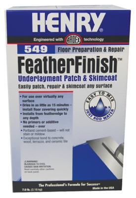 549 FeatherFinish Underlayment Patch & Skimcoat, 7-Lbs.