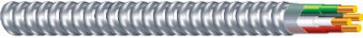 Flexible Conduit, Aluminum Metal Clad, 12/2, 100-Ft.