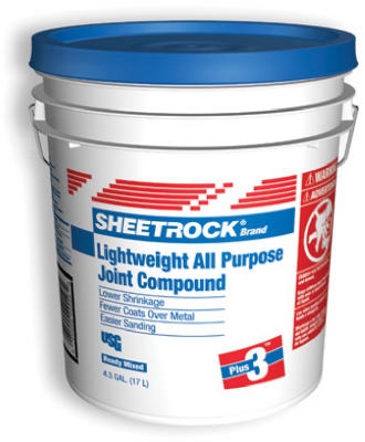 Plus 3 Lightweight Joint Compound, 4.5-Gal.