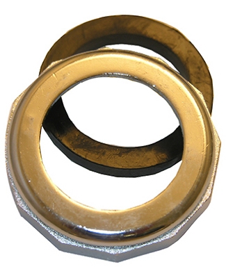 Reducing Slip Joint Nut With Washer, 1.5 x 1.25-In.