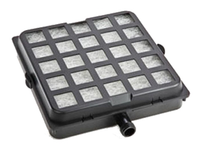 Dual Mechanical/Biological Filter Box, 9 x 9-In.