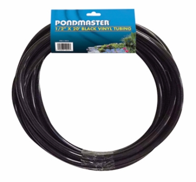 Standard Pond Tubing, Black, 1/2-In. x 20-Ft.