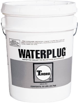 WaterPlug Quick Set Hydraulic Cement, 50-Lb.