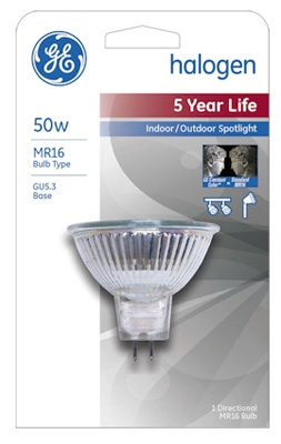 GE 50W WW Halo FLD Bulb