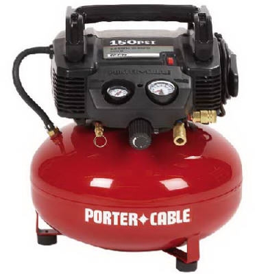 Pancake Tank Compressor, 6-Gallon