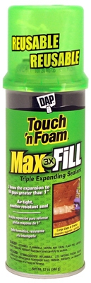 Triple Expansion Insulating Foam, 12-oz.