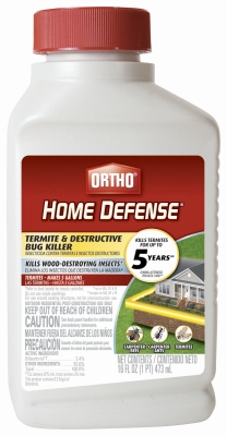 Home Defense Termite & Destructive Bug Killer Concentrate, 16-oz.