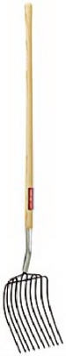 10-3/4 Inch Manure Fork With 48-Inch Handle
