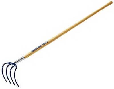 6-1/4 Inch Potato Hook With 54-Inch Handle