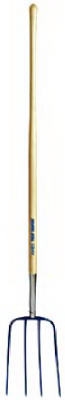 9-Inch Forged Steel Manure Fork With 54-Inch Handle