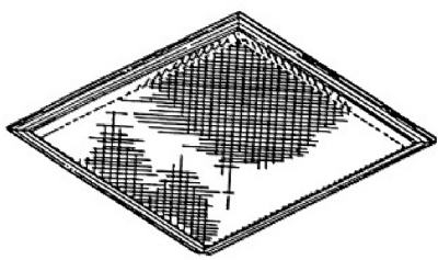 Range Hood Filter, Aluminum, 8 x 9-1/2-In.