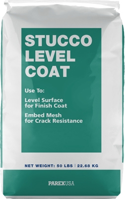 50LB Stucco Level Coat