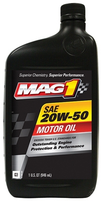 Engine Oil, 20W50, 1-Qt.