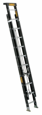 Extension Ladder, Type 1A, Fiberglass, 20-Ft.
