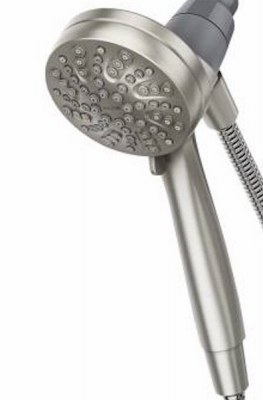 Engage Handheld Showerhead, Nickel, 6-Functions