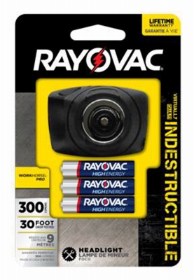 Indestructible LED Headlight, 3AAA