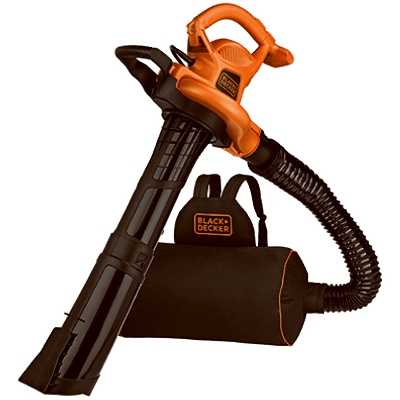 3-in-1 Vacpack Leaf Blower/Vacuum/Mulcher, 12-Amp