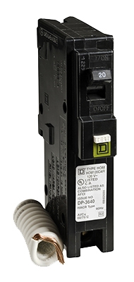 Homeline 20-Amp Single-Pole Arc Fault Circuit Breaker