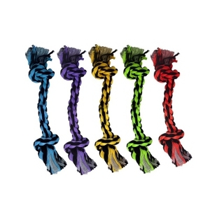 Multipet Nuts for Knots 2-Knot Rope Dog Toy