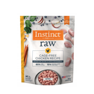 Instinct® Raw Frozen Bites Cage-Free Chicken Recipe
