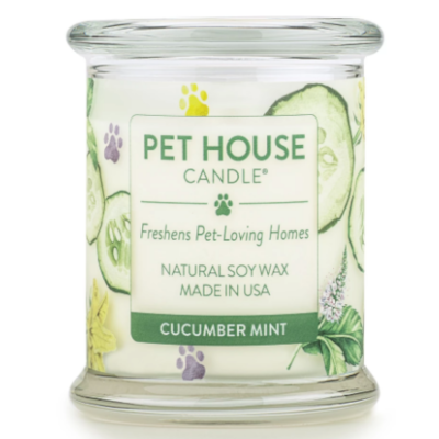 Pet House Cucumber Mint Candle 
