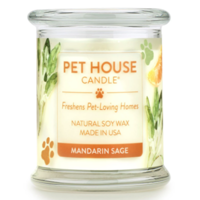 Pet House Mandarin Sage Candle