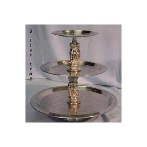 Deluxe Tray, Three-Tiered
