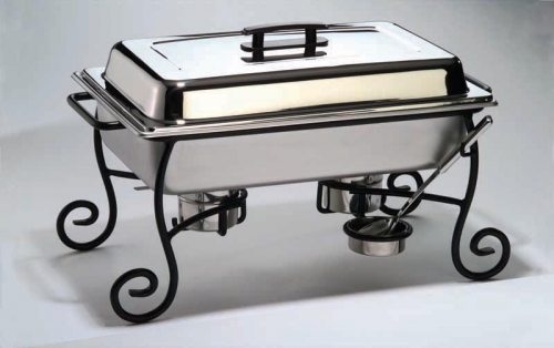 Ornate Wrought Iron Chafer, Full Size