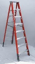 Ladder 12' Step Fiberglass