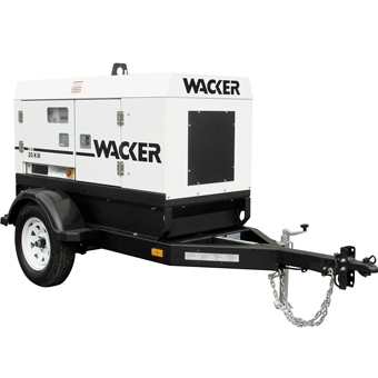 Wacker G 25 Mobile Generator