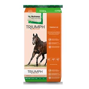 Nutrena® Triumph® Triple 10 Textured Horse Feed