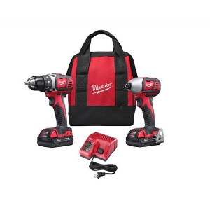 Milwaukee M18 Cordless Drill/ Impact Kit 