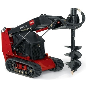 Mini Skid Steer Attachment - Auger Drive