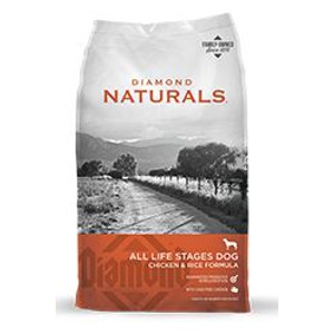 Diamond Naturals Chicken and Rice 40lbs Dog Food
