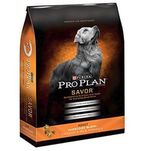 Pro Plan Savor Shredded Chicken and Rice 35lbs Dog Food