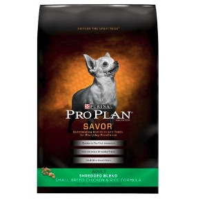 Pro Plan Savor Small Breed Shredded Chicken and Rice Dog Food