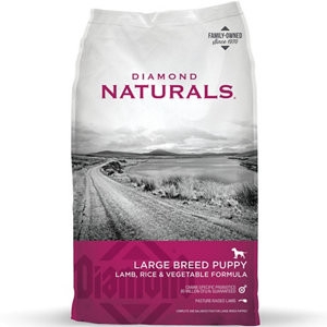 Diamond Naturals Large Breed Puppy Food Chicken and Rice 20lbs 