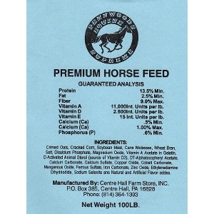 Centre Hall Farm Store Premium Horse Feed 100lbs 