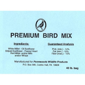 Centre Hall Farm Store Premium Bird Mix 40lbs 
