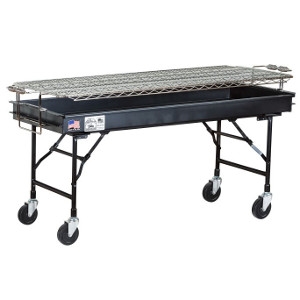 Big John 2'x5' Charcoal Grill 
