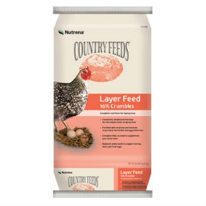 Nutrena Country Feeds Layer 16% Crumble