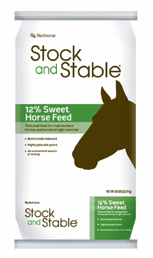 Nutrena Stock and Stable 12% Sweet Horse Feed