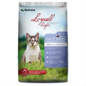 Nutrena Loyall Life Cat & Kitten Chicken Meal Recipe