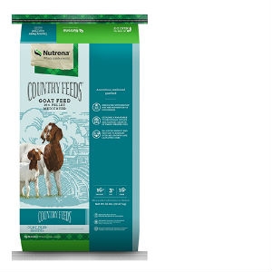 Nutrena Country Feeds 16% Pelleted Goat Feed - Medicated