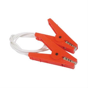 Electric Fence Jumper Lead with HD Clamps