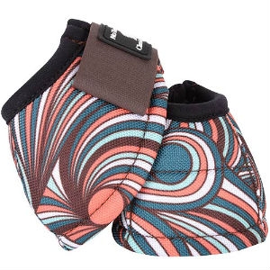 CLASSIC EQUINE DYNO TURN CHOC SWIRL BELL BOOT