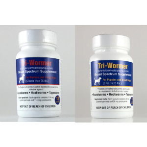Tri-Wormer for Dogs & Puppies