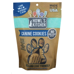 Howl's Kitchen Lamb & Blueberry Canine Cookies 10 oz